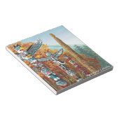 バンクーバーメモ帳バンクーバートーテムポールお土産 ノートパッド (アングル)