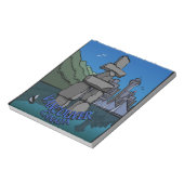 バンクーバーメモ帳バンクーバーランドマークス ノートパッド (回転)