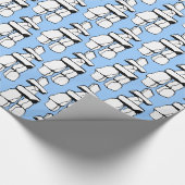 バンクーバーラッピング紙イヌイットイヌクシュク紙 ラッピングペーパー (コーナー)