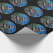 バンクーバーラッピング紙パーソナライズされたギフト紙 ラッピングペーパー (コーナー)