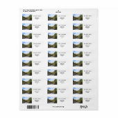 バンクーバーヴァンデュセンボタニカルガーデン ラベル (フルシート)