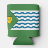 バンクーバー国旗、ブリティッシュコロンビアクーラーボックス 缶クーラー (裏面)