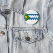 バンクーバー国旗、ブリティッシュコロンビアボタン 缶バッジ (インサイチュ)