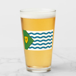 バンクーバー国旗（ブリティッシュコロンビア、カナダ） タンブラーグラス