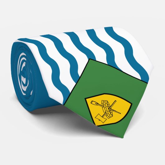 バンクーバー国旗（ブリティッシュコロンビア、カナダ） ネクタイ (ロール)