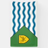 バンクーバー国旗(ブリティッシュコロンビア、カナダ) 横断幕 (縦)