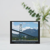 バンクーバー土産はがきライオンズゲートはがき ポストカード (スタンド正面)