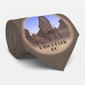 バンクーバー土産ガスタウンのタイランドマークアートタイ ネクタイ (ロール)