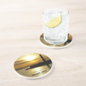 バンクーバー土産コースターバンクーバーサンセットギフト コースター (側面)