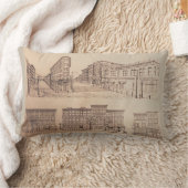 バンクーバー土産ピローバンクーバーガスタウンギフト ランバークッション (ブランケット)