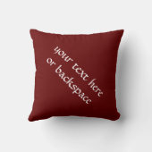 バンクーバー土産ピローバンクーバーランドマークギフト クッション (裏面)