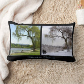 バンクーバー土産ピローバンクーバーランドマークギフト ランバークッション (ブランケット)