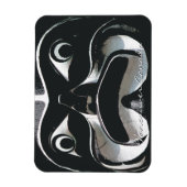 バンクーバー土産マグネットトーテムポールランドマークギフト マグネット (縦)