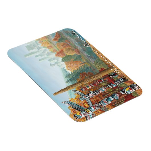 バンクーバー土産マグネットトーテムポールランドマークギフト マグネット (右側)