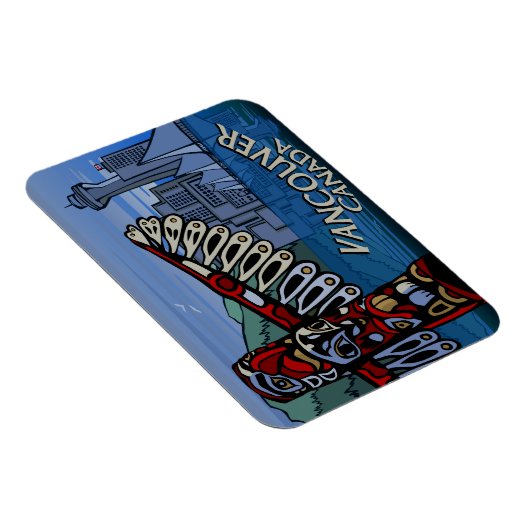 バンクーバー土産マグネットトーテムポールランドマークギフト マグネット (右側)