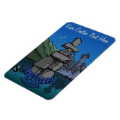 バンクーバー土産マグネットパーソナライズされたトーテムギフト マグネット (左側)