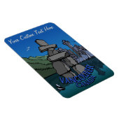 バンクーバー土産マグネットパーソナライズされたトーテムギフト マグネット (右側)