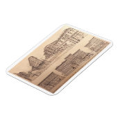 バンクーバー土産用磁石ガストーンランドマークギフト マグネット (左側)