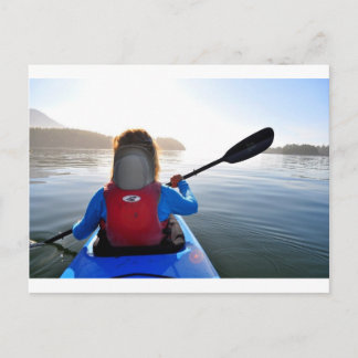 バンクーバー島でのカヤック ポストカード