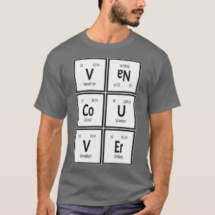 バンクーバー市定期テーブル1 Tシャツ