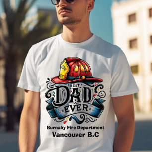 バンクーバー消防士の家族の象徴 Tシャツ