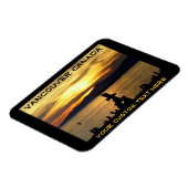 バンクーバー磁石バンクーバーCNパーソナライズされた磁石 マグネット (左側)