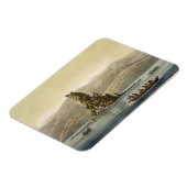 バンクーバー近くのニューノーフォーク(カラー版木、銅版、版画) マグネット (左側)