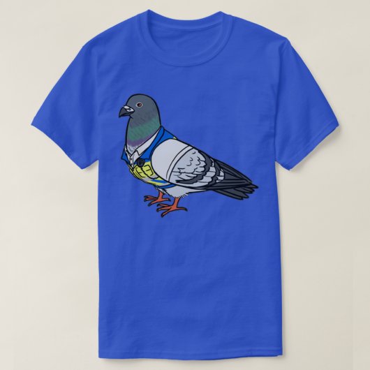 バンクーバー駅ピジョン1 Tシャツ (デザイン正面)