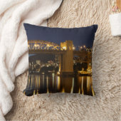 バンクーバー2つの橋枕 クッション (ブランケット)