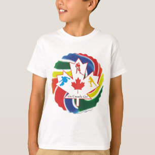 バンクーバー2010の冬季オリンピック Tシャツ