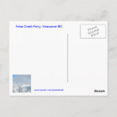 バンクーバー4月はがき ポストカード (裏面)