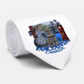 バンクーバー お土産 ネクタイ バンクーバー ランドマーク ネクタイ (ロール)