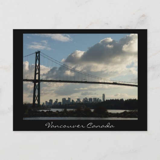 バンクーバー お土産 ポストカード トーテムポール オーダーメイド (正面)