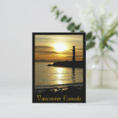 バンクーバー お土産 ポストカード トーテムポール ランドマーク (スタンド正面)