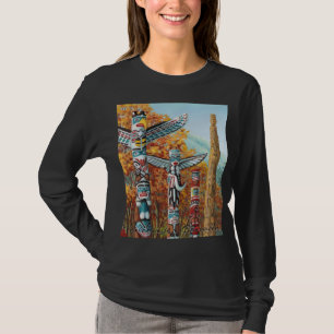 バンクーバー お土産 Tシャツ バンクーバー アート シャツ