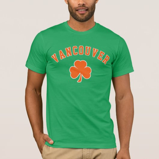 バンクーバー アイリッシュ Tシャツ (正面)