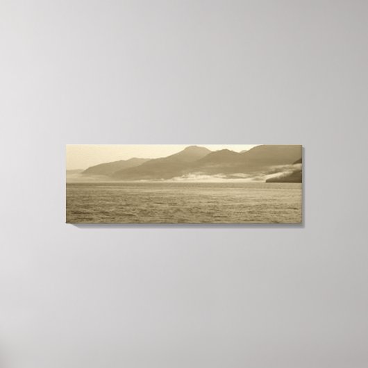 バンクーバー。カナダ キャンバスプリント (正面)