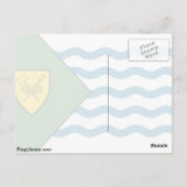 バンクーバー（カナダ）国旗 ポストカード (裏面)