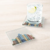 バンクーバー、カナダ|都市スカイライン ガラスコースター (アングル)