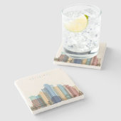 バンクーバー、カナダ|都市スカイライン ストーンコースター (横)