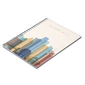 バンクーバー、カナダ|都市スカイライン ノートブック (左側)