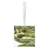 バンクーバー カナダ 都市 旅行 写真 カスタム キューブオーナメント (右)