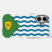バンクーバー (ブリティッシュコロンビア州) の旗 Case-Mate iPhoneケース (裏面 (横))