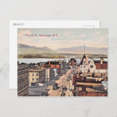 バンクーバー，ブリティッシュコロンビア，カナダ1908ヴィンテージ ポストカード (正面/裏面)