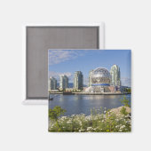 バンクーバー、ブリティッシュ・コロンビアの科学の世界。 マグネット (正面/裏面)