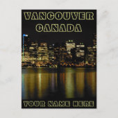 バンクーバー ポストカード 都市風景 ポストカードをパーソナライズ (正面)