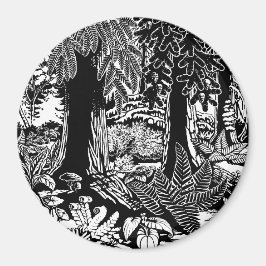 バンクーバー マグネット スタンレー公園 フォレスト 冷蔵庫マグネット