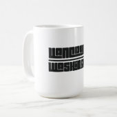 バンクーバー - ワシントン コーヒーマグカップ (正面左)