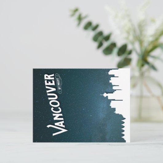 バンクーバー（夜） – はがき (スタンド正面)