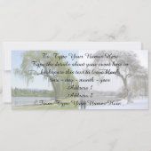 バンクーバー　招待状　パーソナライズ　バンクーバー　出欠確認 招待状 (裏面)